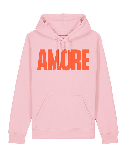 NAVUCKO Hoodie AMORE, Farbe Pink Aufgeweckt