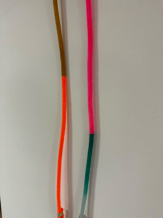 Handykette | Neon Mix Oliv-Pink-Grün