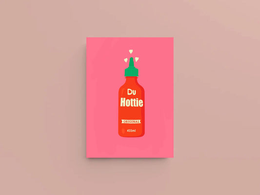 Ute Arnold / Hej.Ibiza Postkarte | Du Hottie Aufgeweckt