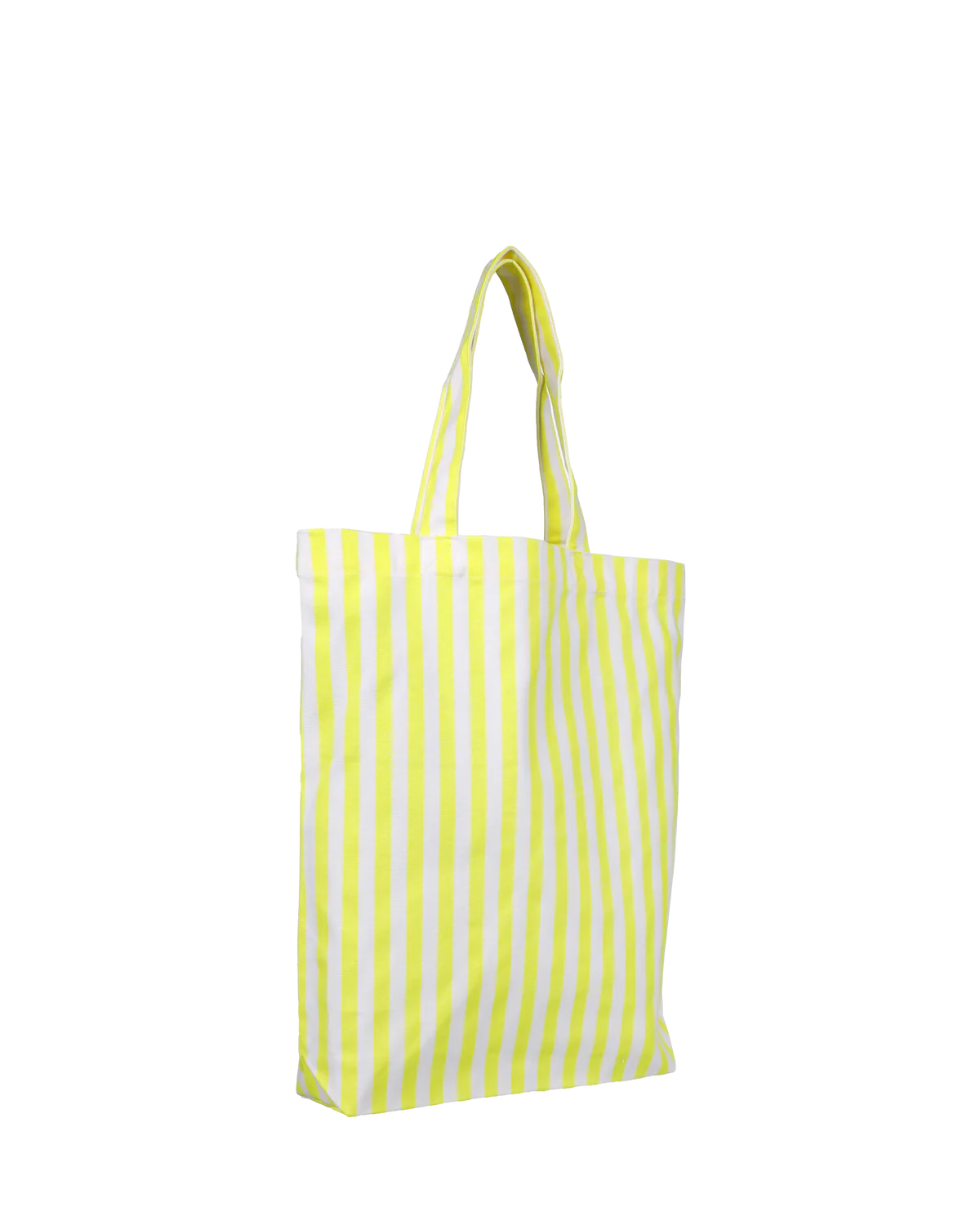 Kado Design Baumwolltasche Streifen | neongelb Aufgeweckt