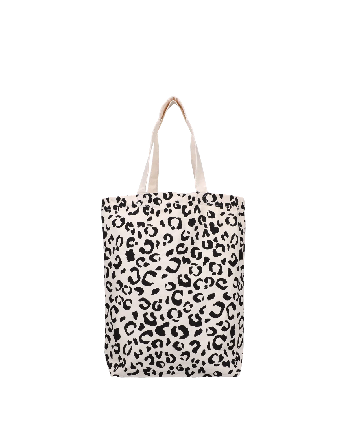 Kado Design Baumwolltasche Leopard | natur + schwarz Aufgeweckt