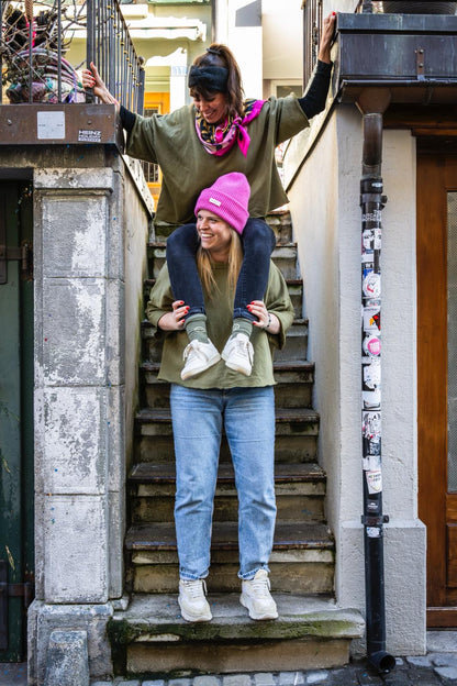 Aufgeweckt Jubiläumssweater | short version Aufgeweckt