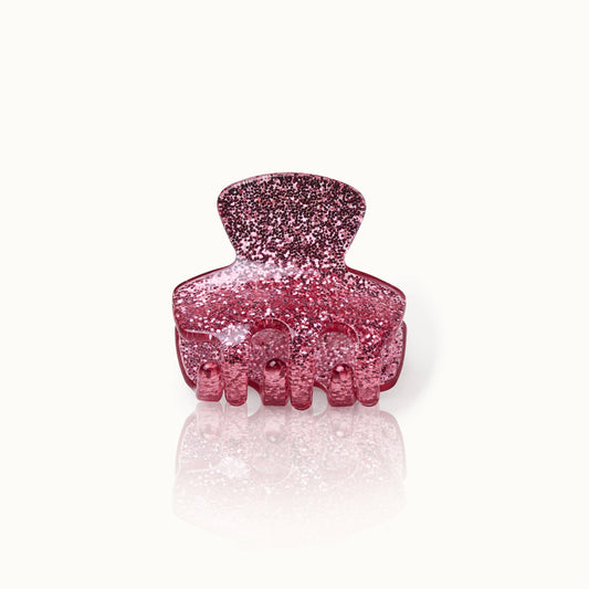 by Vivi. Haarspange Klein | Rose Glitzer Aufgeweckt