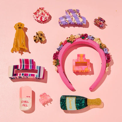 by Vivi. Haarspange Klein | Schwarzer Marienkäfer Aufgeweckt