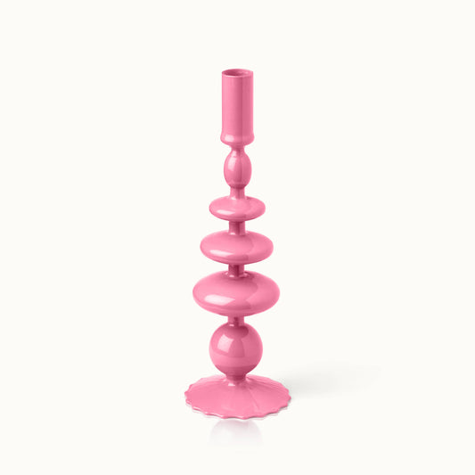 by Vivi. Kerzenständer Glas | Bubble Chewinggum Aufgeweckt