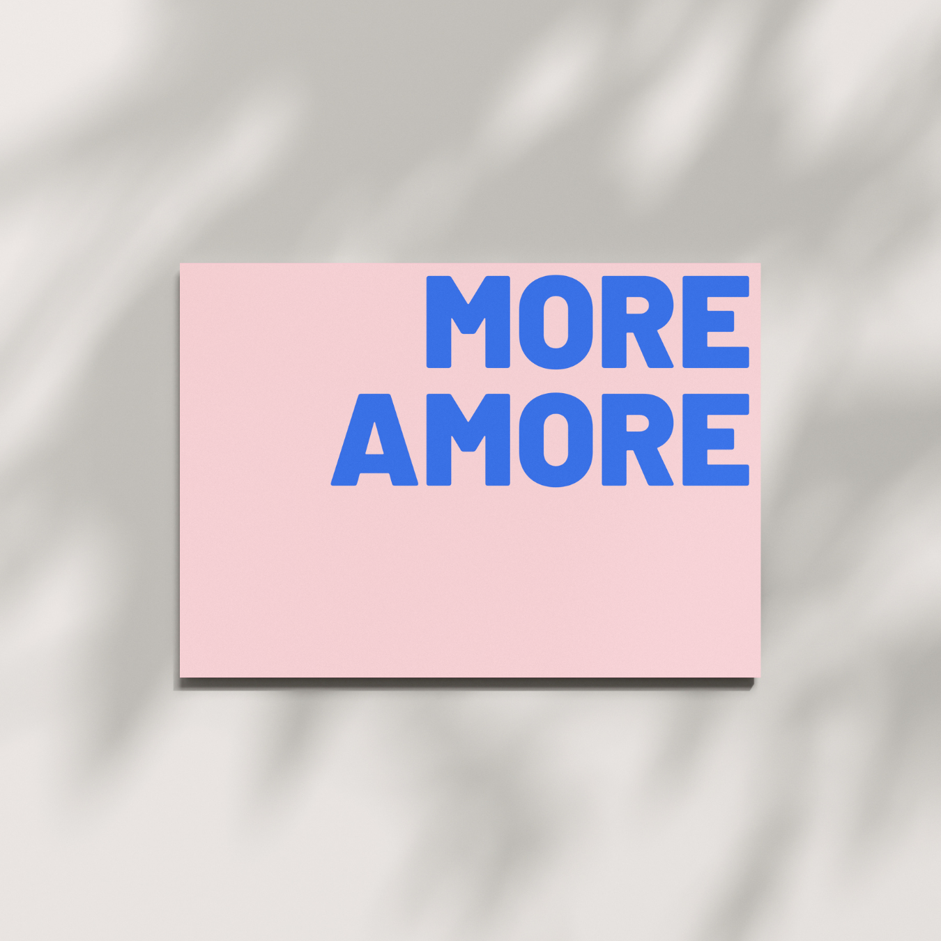 HERR&FRAUHEMPEL Postkarte | More Amore Aufgeweckt