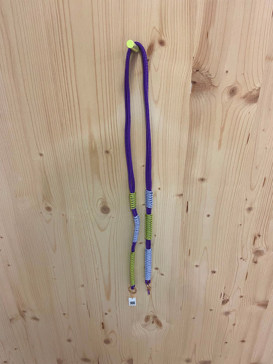 Cherry Stone Handykette | Violet Lila Pink Makramee Aufgeweckt