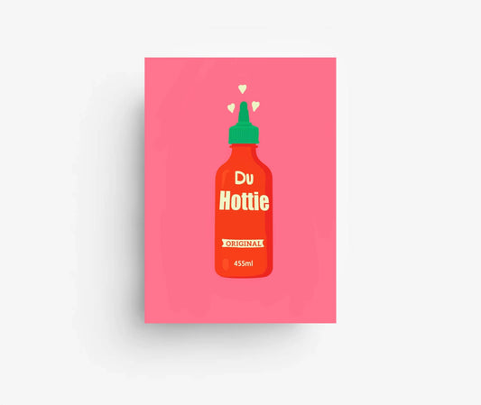 Ute Arnold / Hej.Ibiza Postkarte | Du Hottie Aufgeweckt