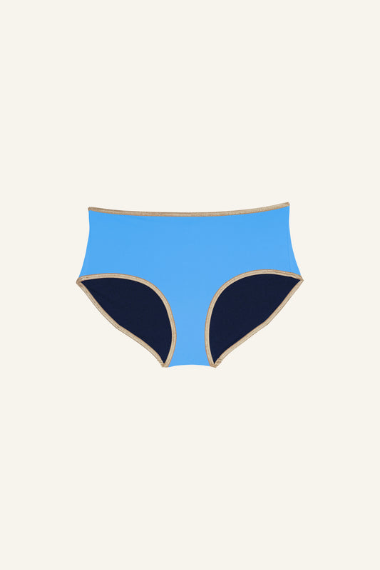 Shorts Shine Azure-Blackberry