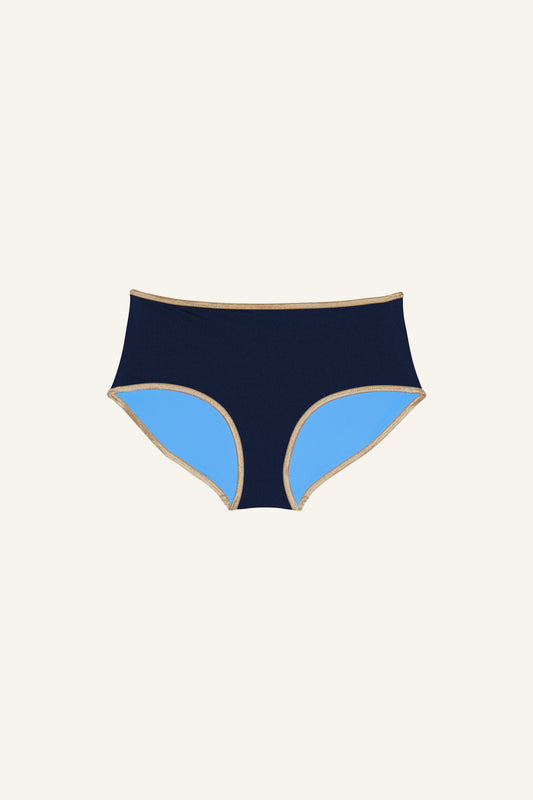 Shorts Shine Azure-Blackberry