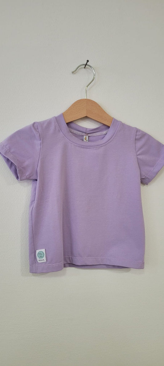 eli ju Kinder T-Shirt Lila Aufgeweckt