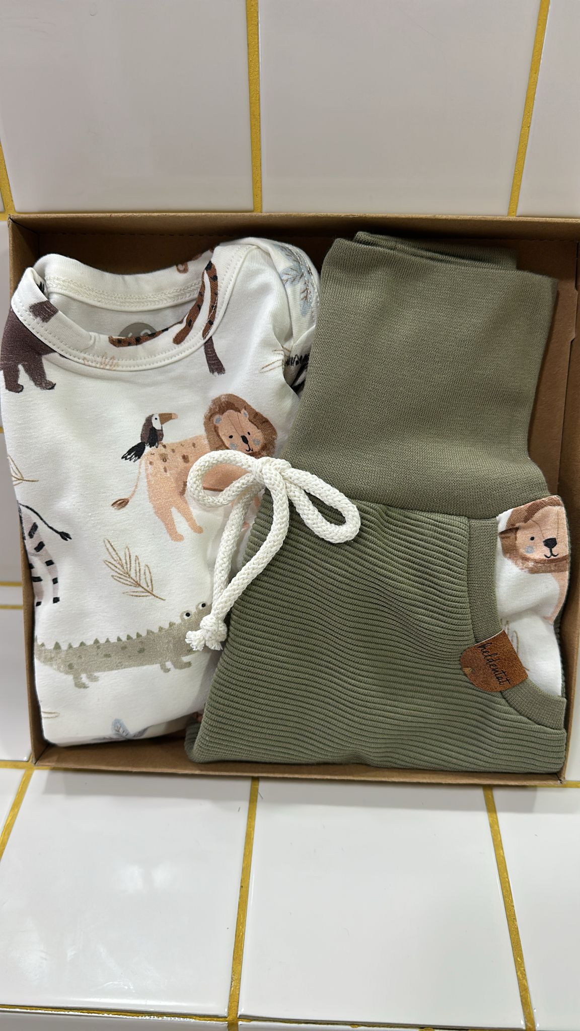 Babyset | Safari salbei