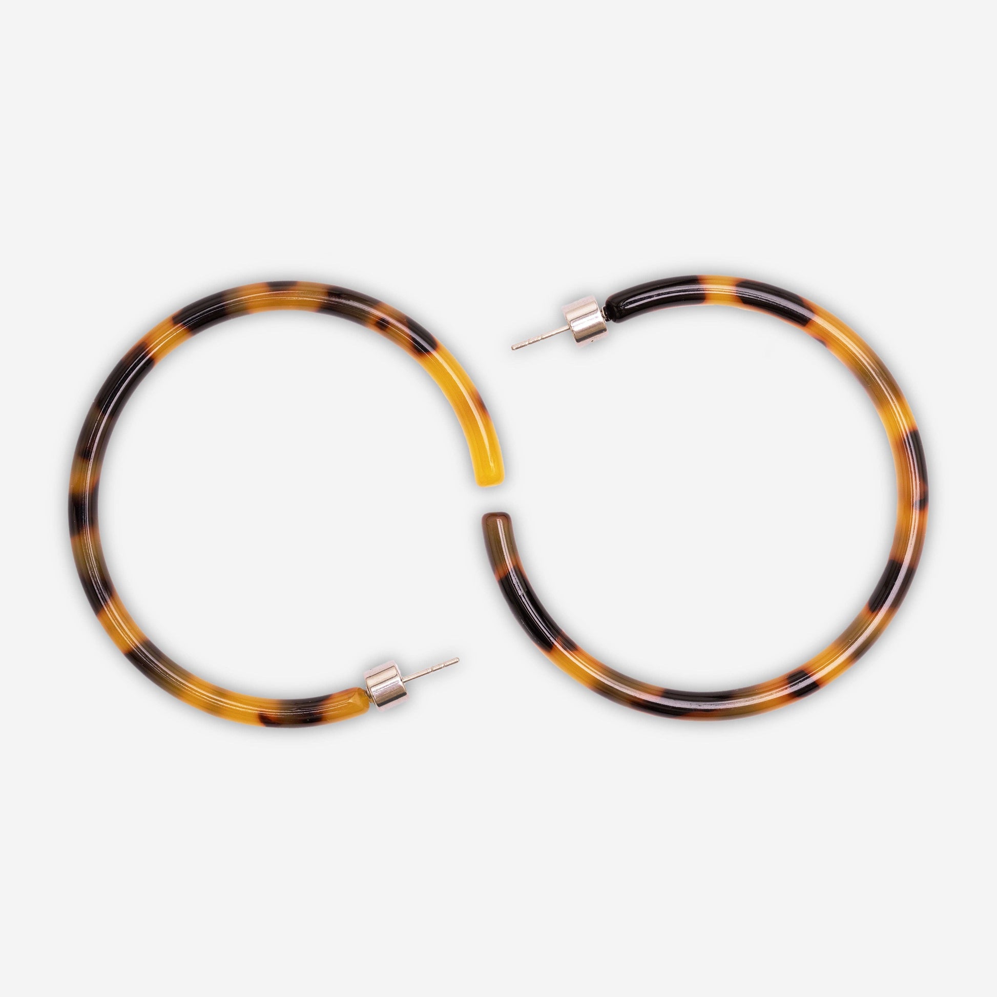 sasstie Ohrringe - Hoop Dark Cheetah Aufgeweckt