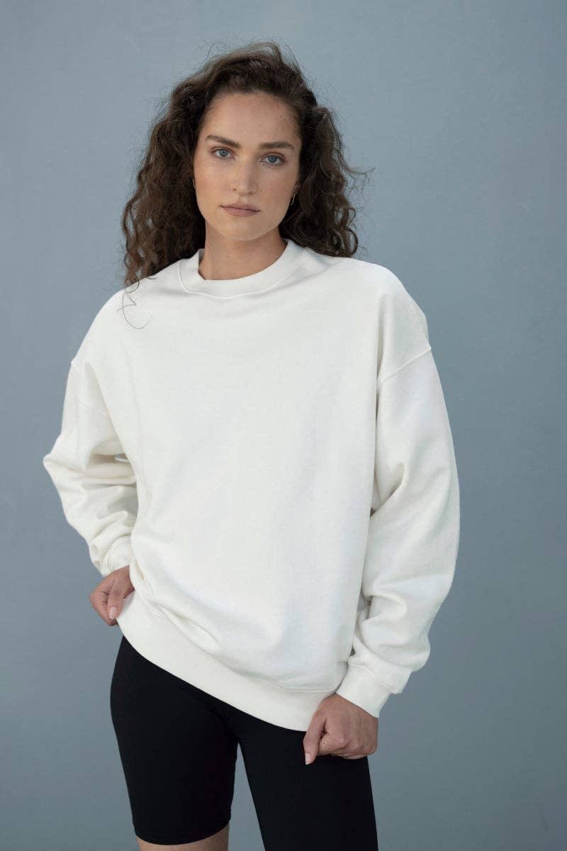Hey Honey Sweater Voyage Off-White Aufgeweckt