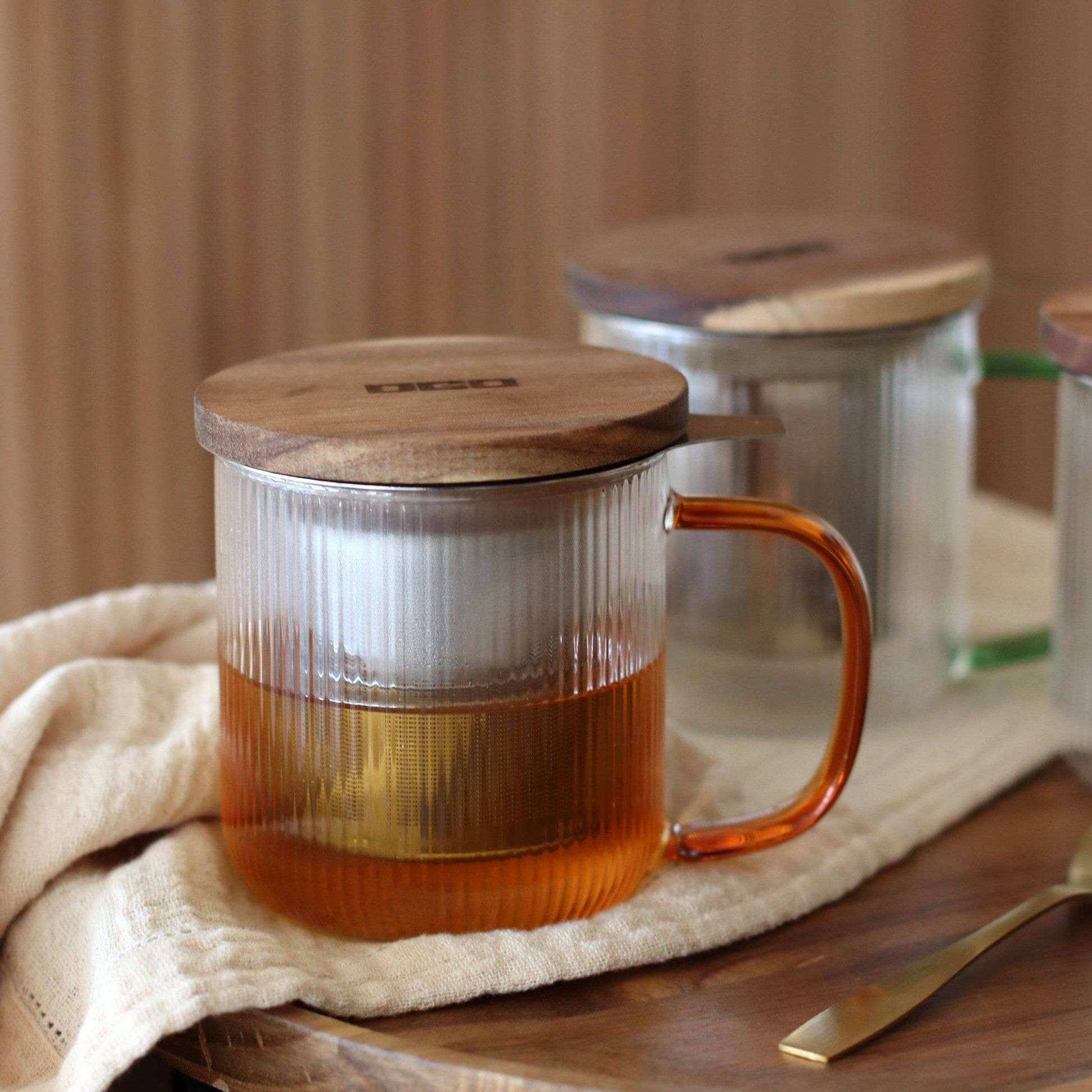 OGO Living Tasse Karl Borosilikatglas amber| 300ml Aufgeweckt