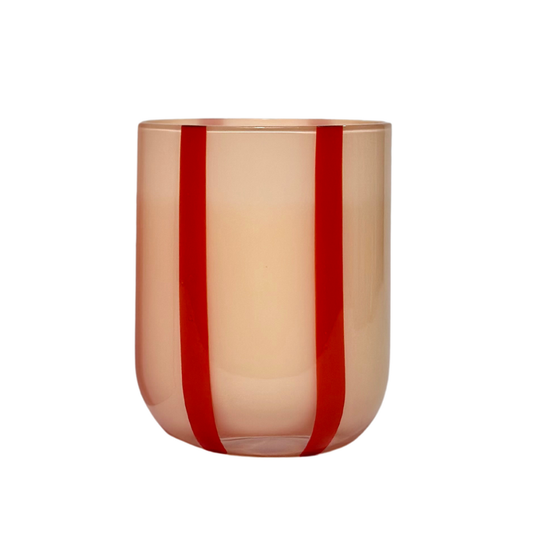 MÆGEN Glas | Atina – Rosa und Rot Aufgeweckt