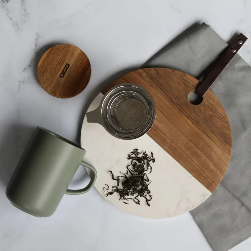 OGO Living Tasse Juliet Mandelgrün| 475ml Aufgeweckt