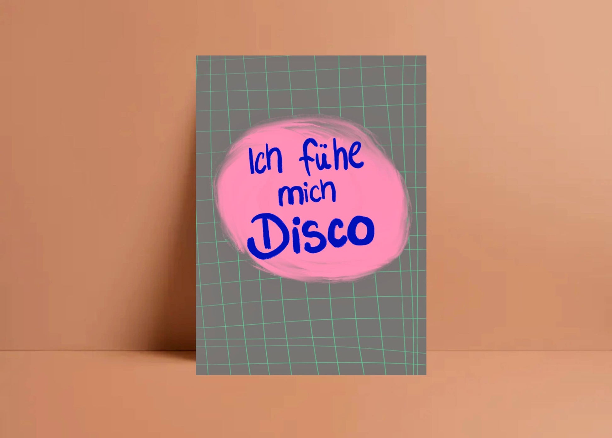Ute Arnold / Hej.Ibiza Postkarte | Ich Fühl Mich Disco Aufgeweckt