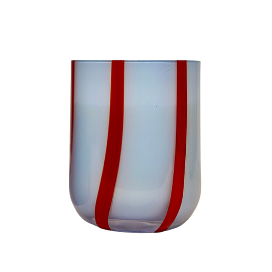 MÆGEN Glas | Atina – Blau und Rot Aufgeweckt