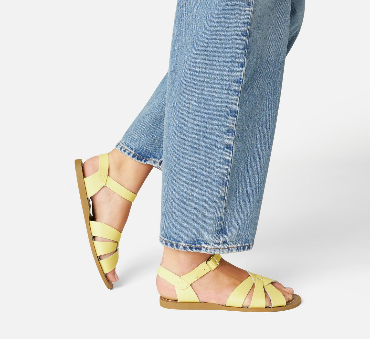 Salt-Water Sandals Sandale Original | butter yellow Aufgeweckt