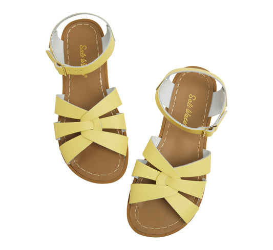 Salt-Water Sandals Sandale Original | butter yellow | pre-order Mitte Juni Aufgeweckt