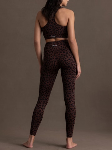 HEY HONEY Leggings Leo – Chocolate (Rückansicht)