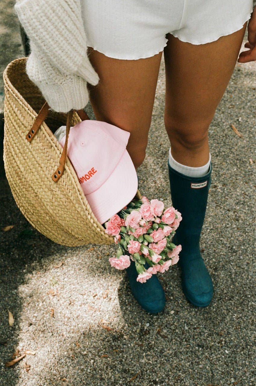 LOVEM AMORE Cap rosa Aufgeweckt