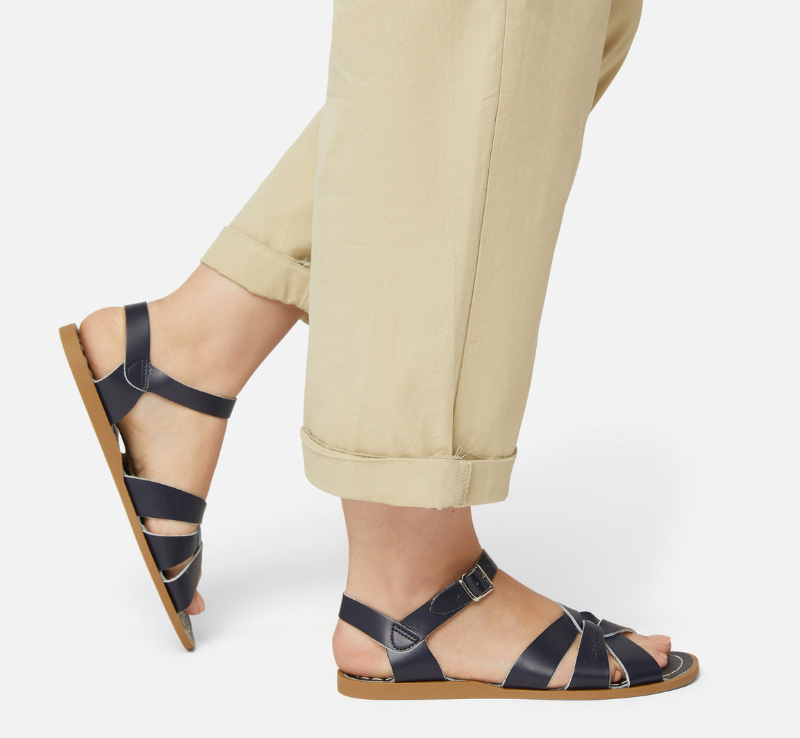 Salt-Water Sandals Sandale Original – Navy Aufgeweckt
