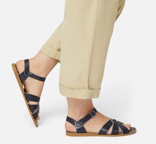 Salt-Water Sandals Sandale Original – Navy Aufgeweckt