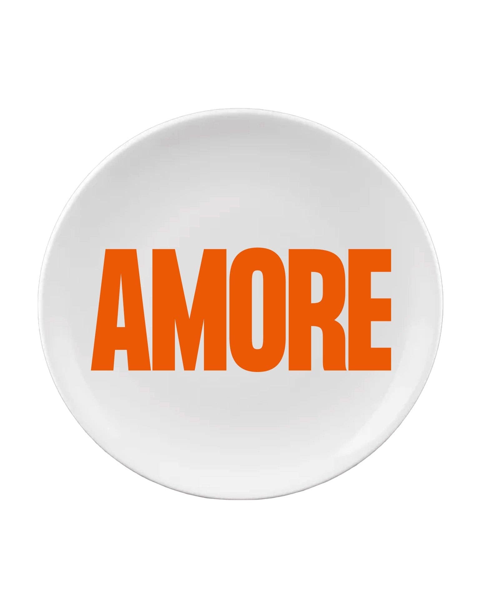 NAVUCKO Frühstücksteller / Servierteller AMORE Aufgeweckt