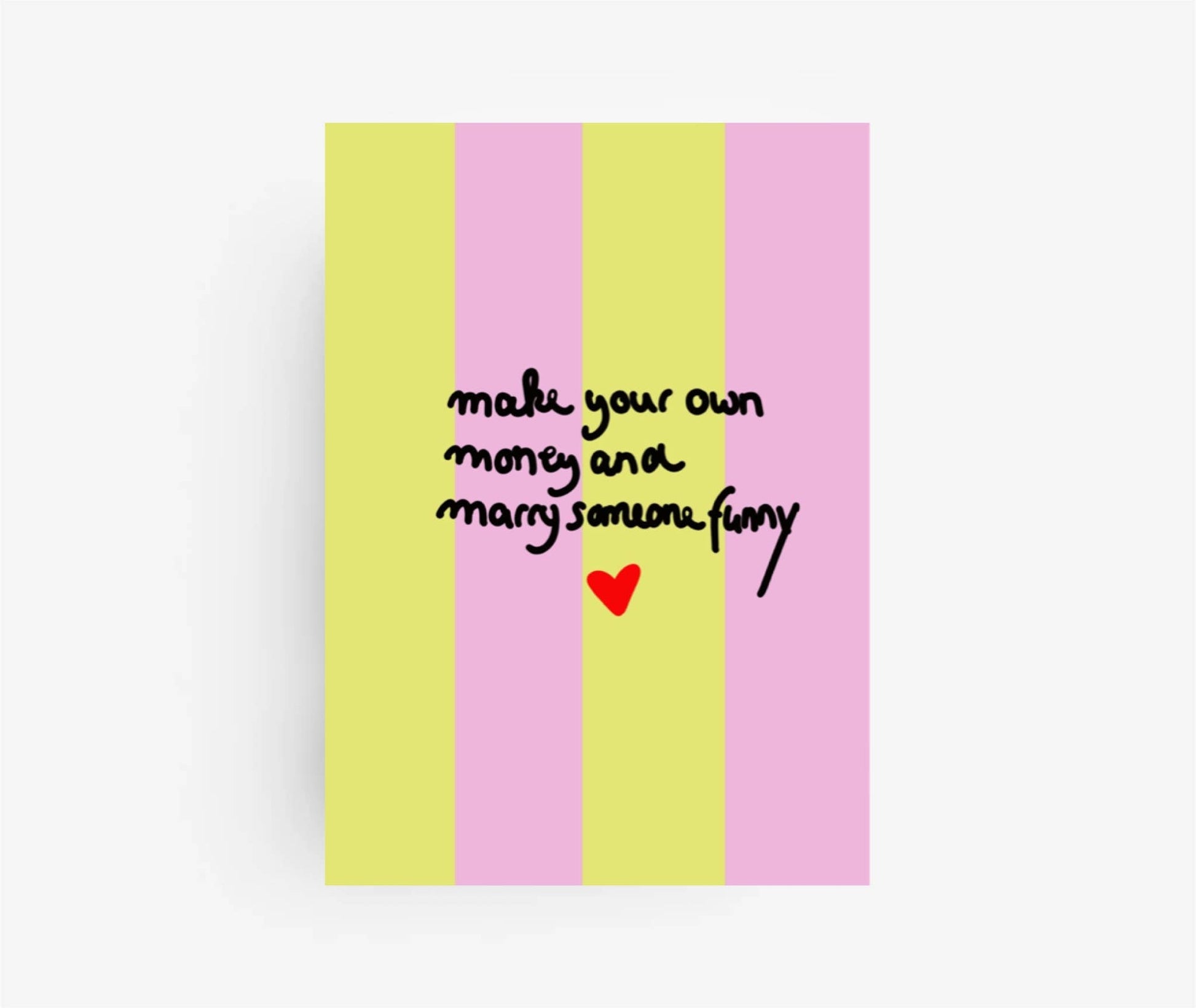 Ute Arnold / Hej.Ibiza Postkarte | Marry someone funny Aufgeweckt