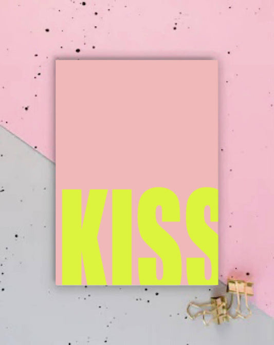 Ute Arnold / Hej.Ibiza Postkarte | Kiss Aufgeweckt
