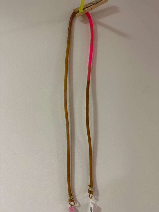 Handykette | Oliv-Pink