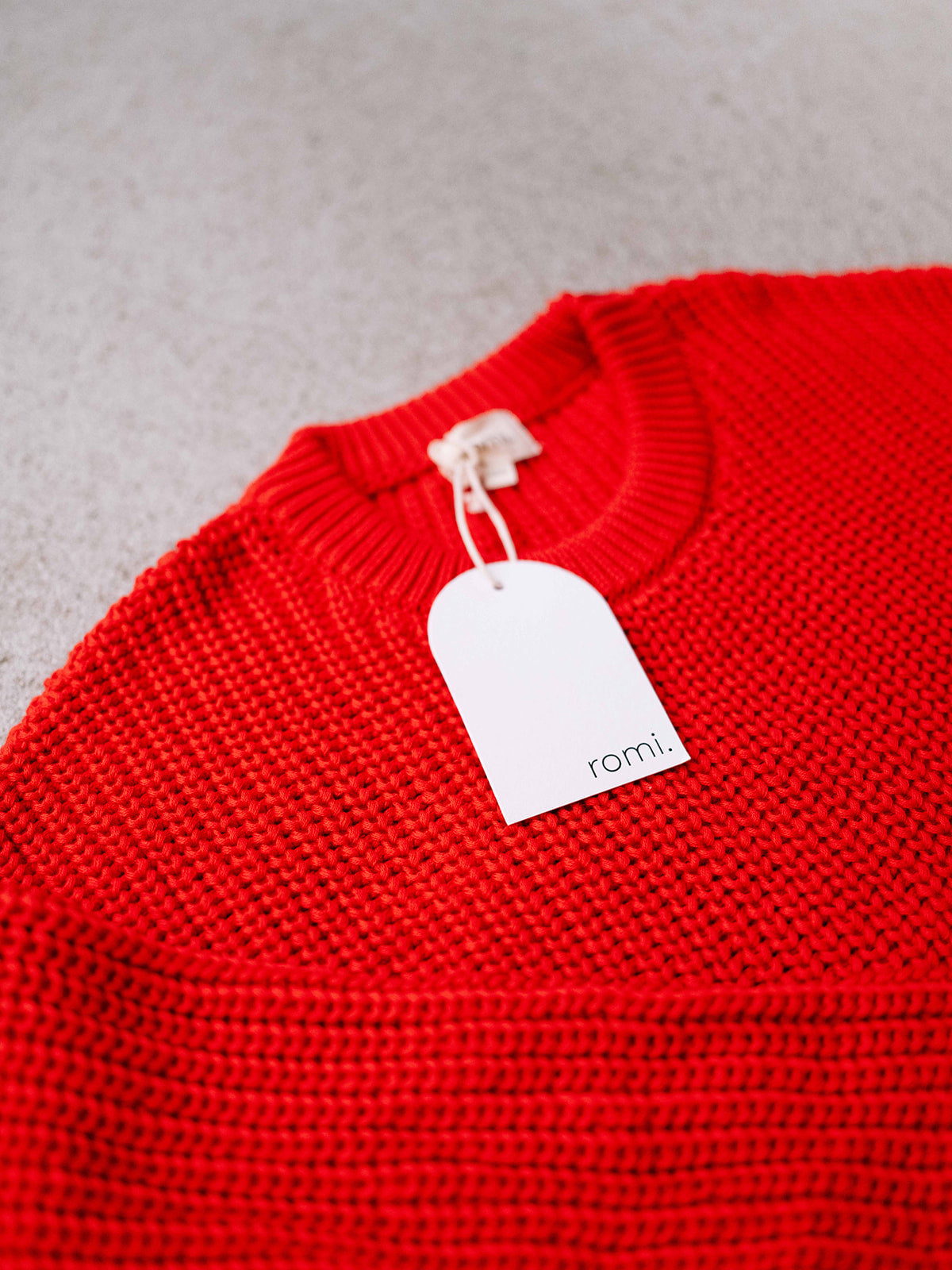 Chunky Knit Sweater | Poppy | LIMITED EDITION | Versand ab 26.10.26
