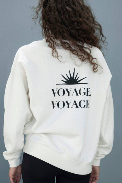 Hey Honey Sweater Voyage Off-White Aufgeweckt