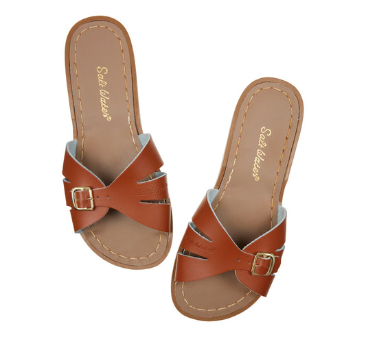 Salt-Water Sandals Sandale Classic Slides Adult | tan | pre-order Mitte Juni Aufgeweckt