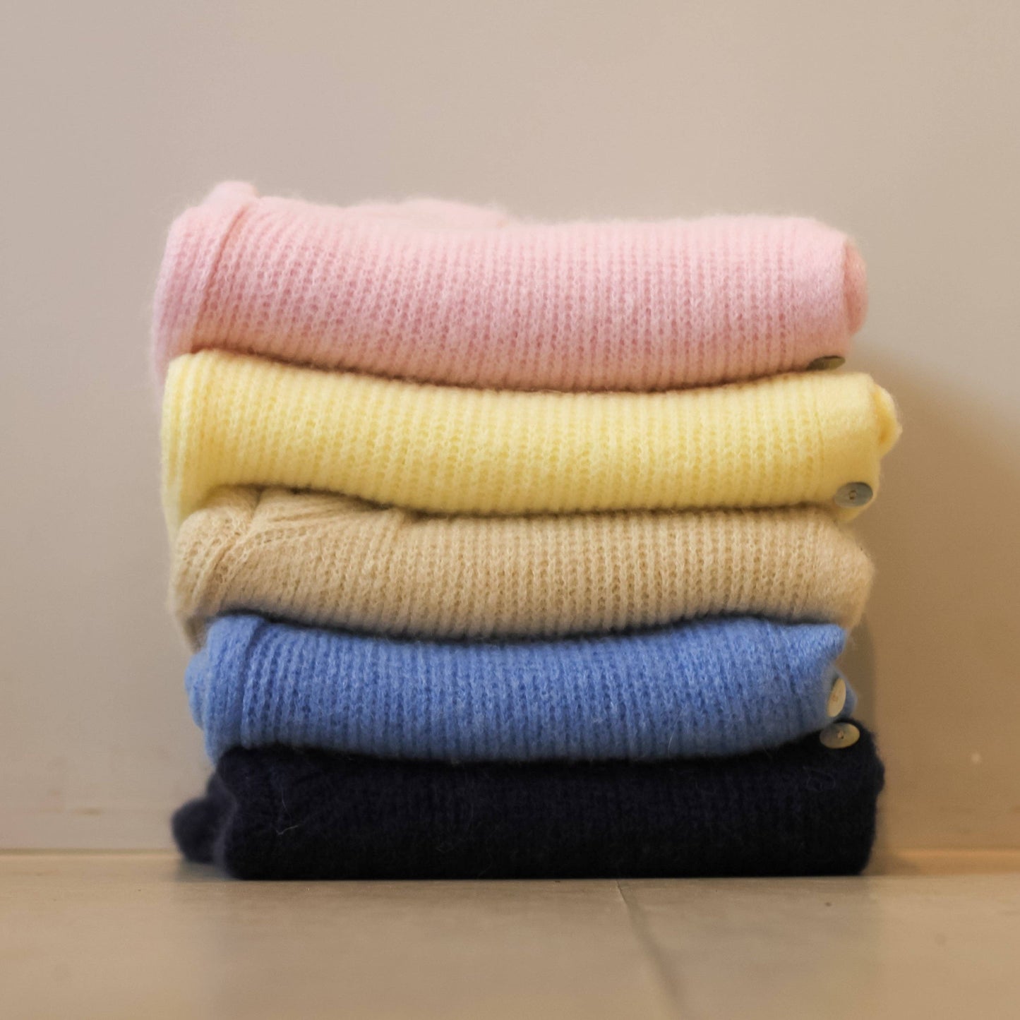 Bazaar Noir Strickweste Lena | Gelb Aufgeweckt