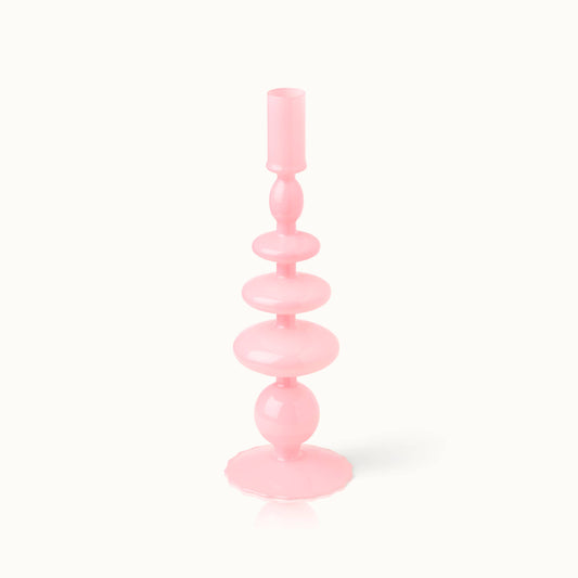 by Vivi. Kerzenständer Glas | Bubble Rose Aufgeweckt