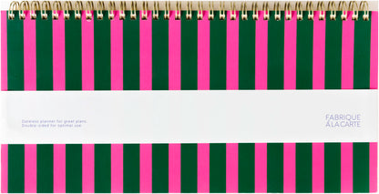 A-Journal Deskplanner – Pink Green Aufgeweckt