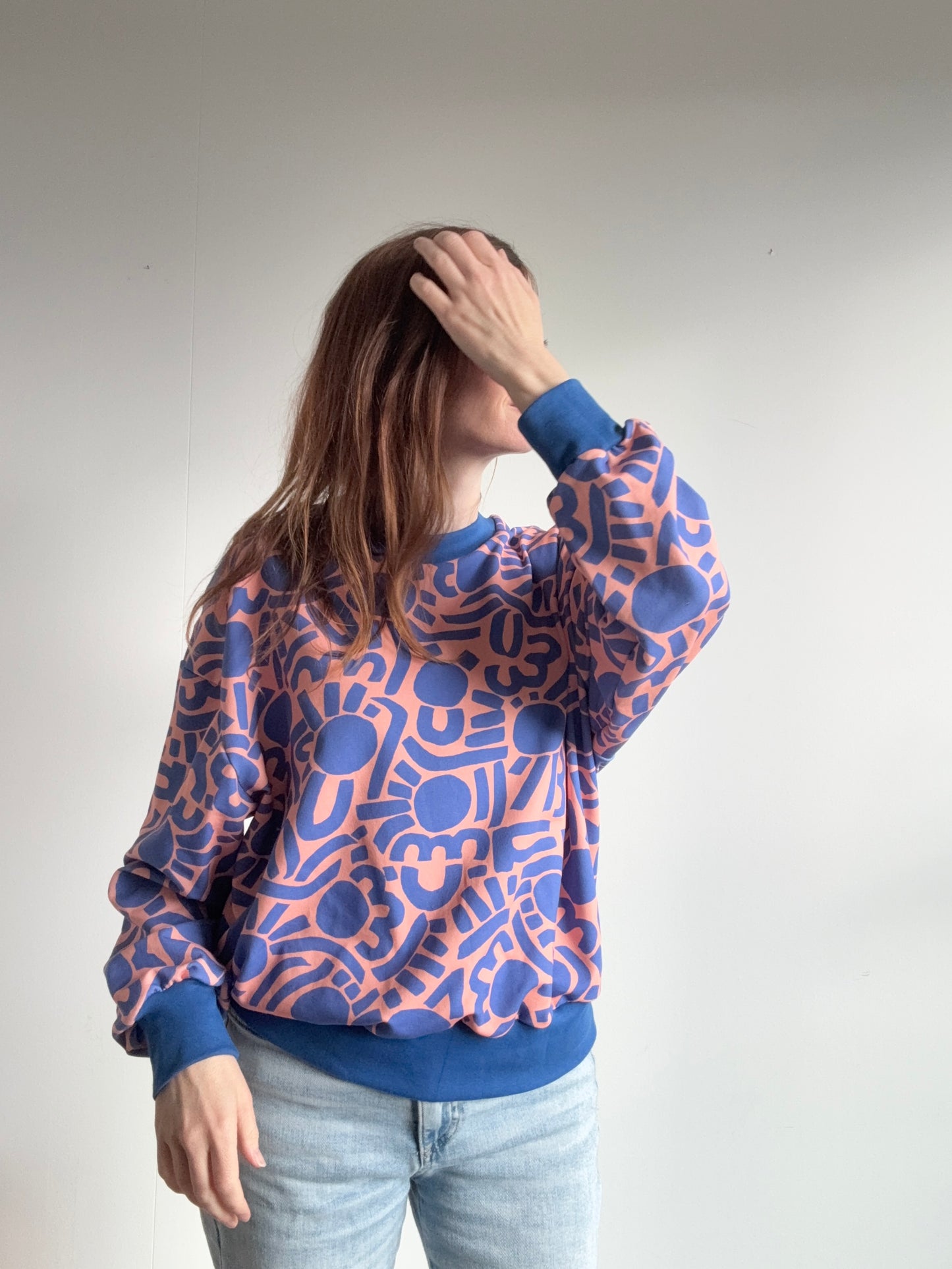 Sweater | Dotty Blau