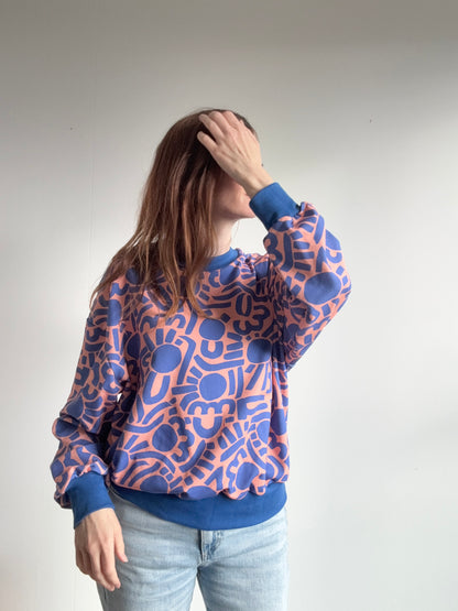 Sweater | Dotty Blau