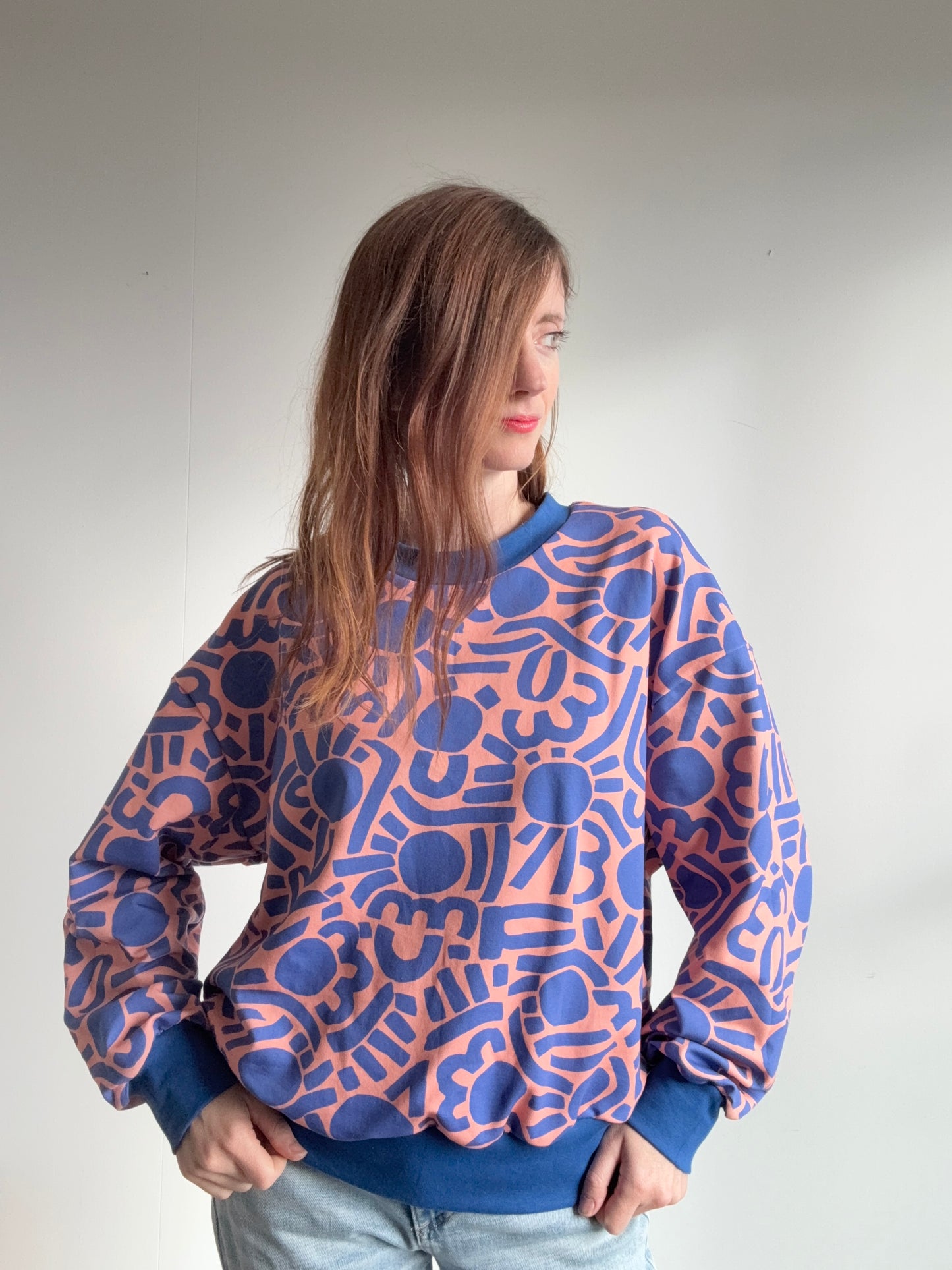 Sweater | Dotty Blau