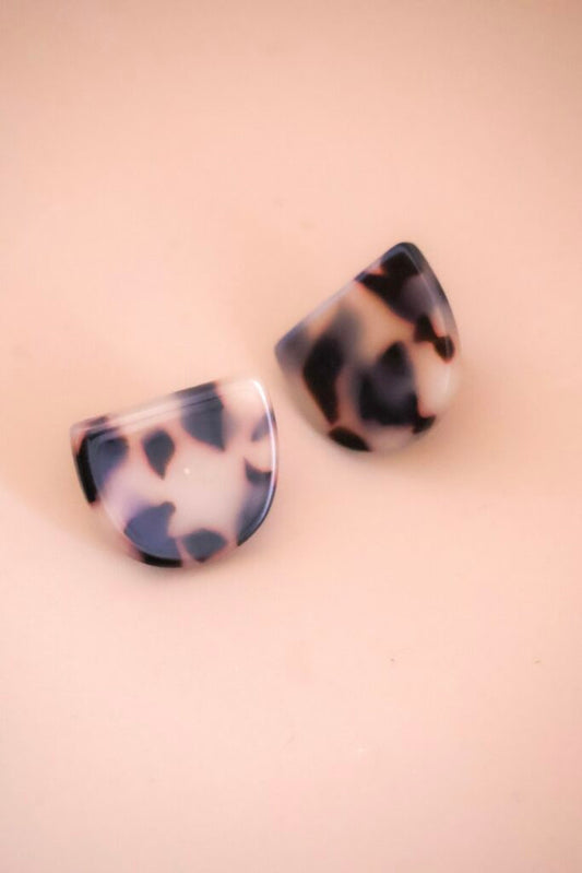 Ohrstecker Klein Leopard – Acryl (ca. 2 cm)