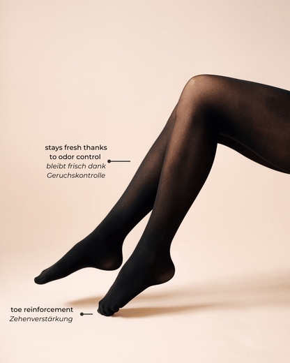 AYMA Clothing GmbH Aviator Seamless Stützstrumpfhose | 60den Aufgeweckt