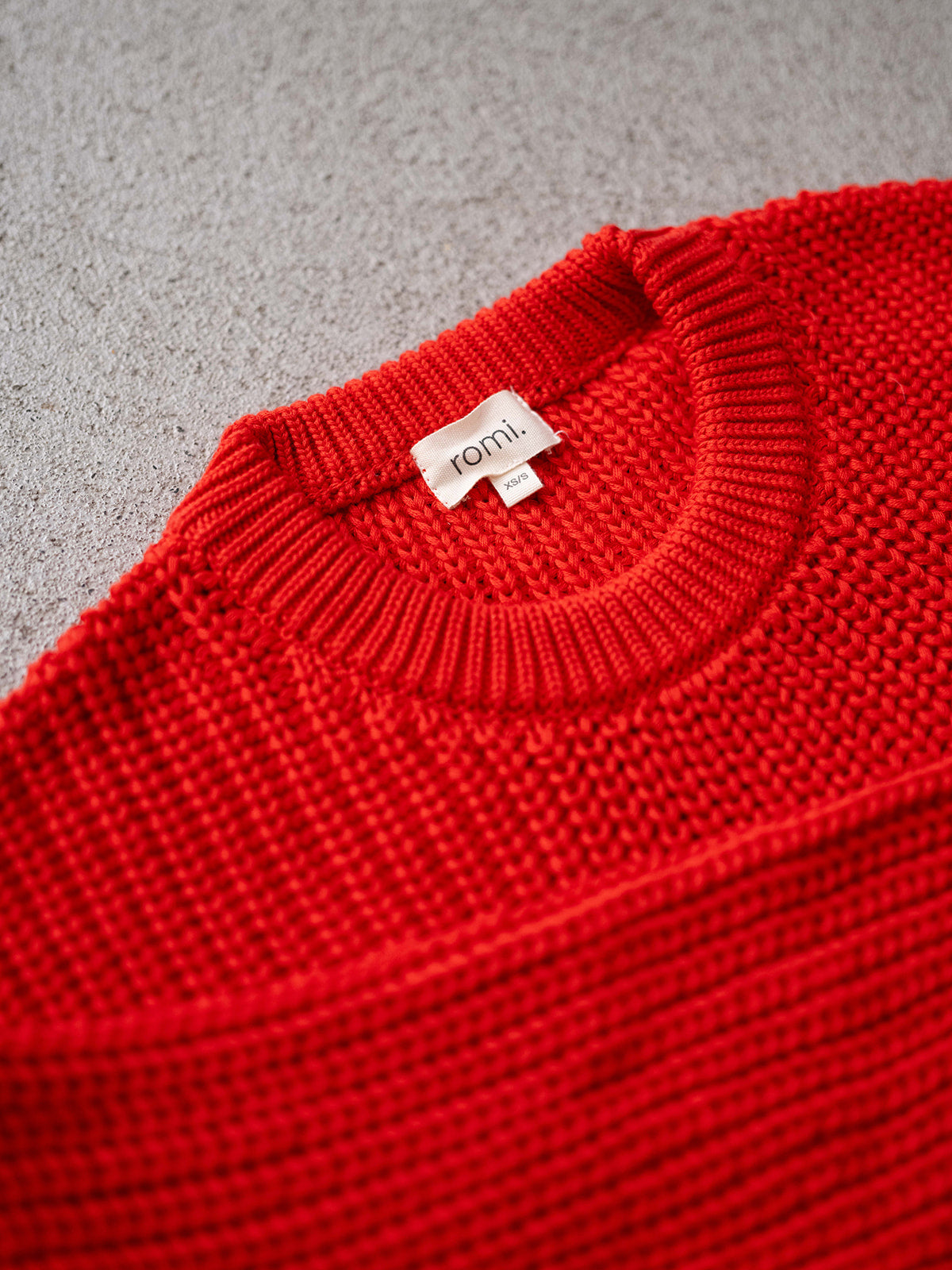 Chunky Knit Sweater | Poppy | LIMITED EDITION | Versand ab 26.10.26