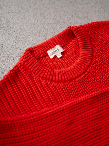 Chunky Knit Sweater | Poppy | LIMITED EDITION | Versand ab 26.10.26