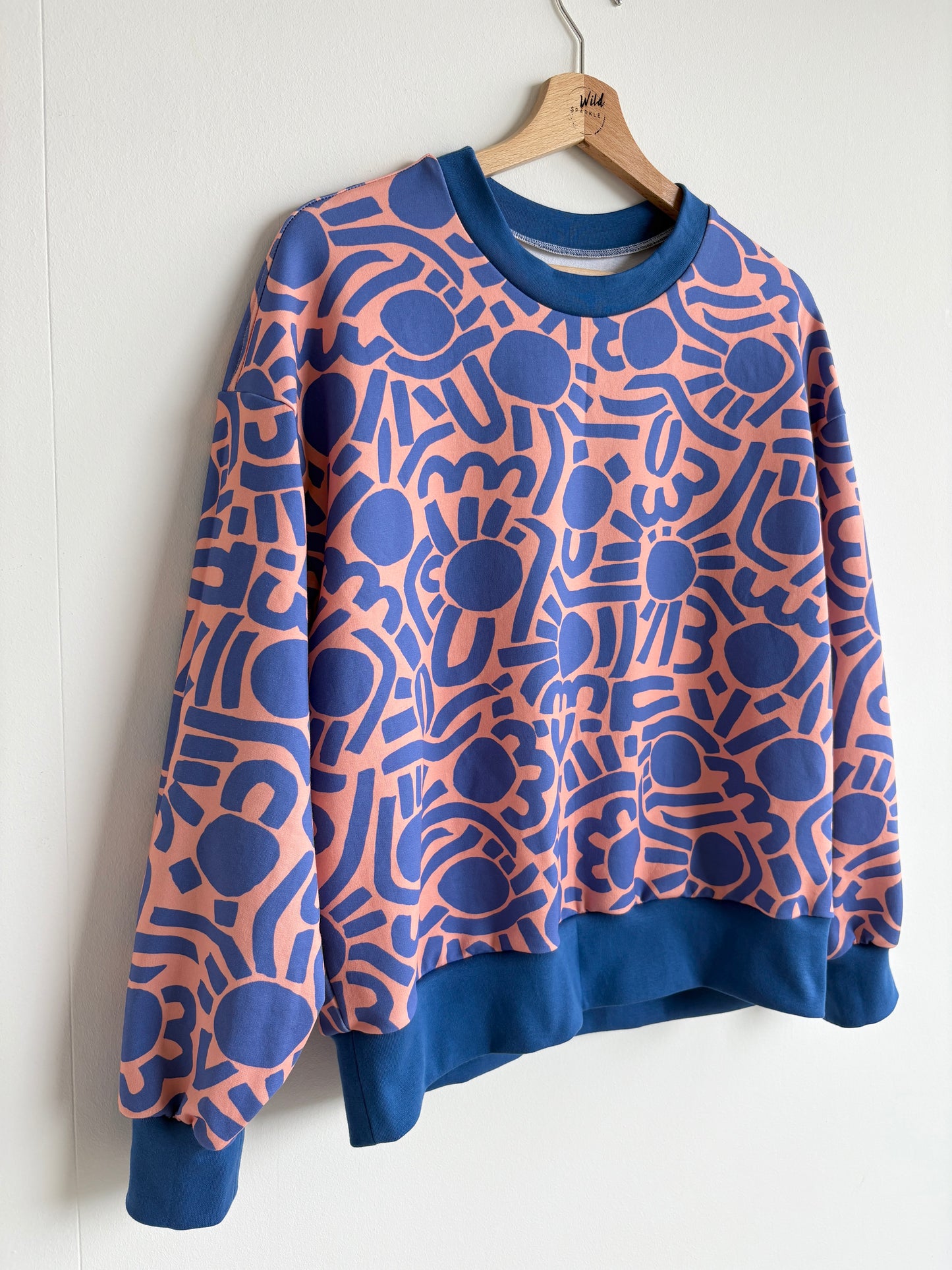 Sweater | Dotty Blau