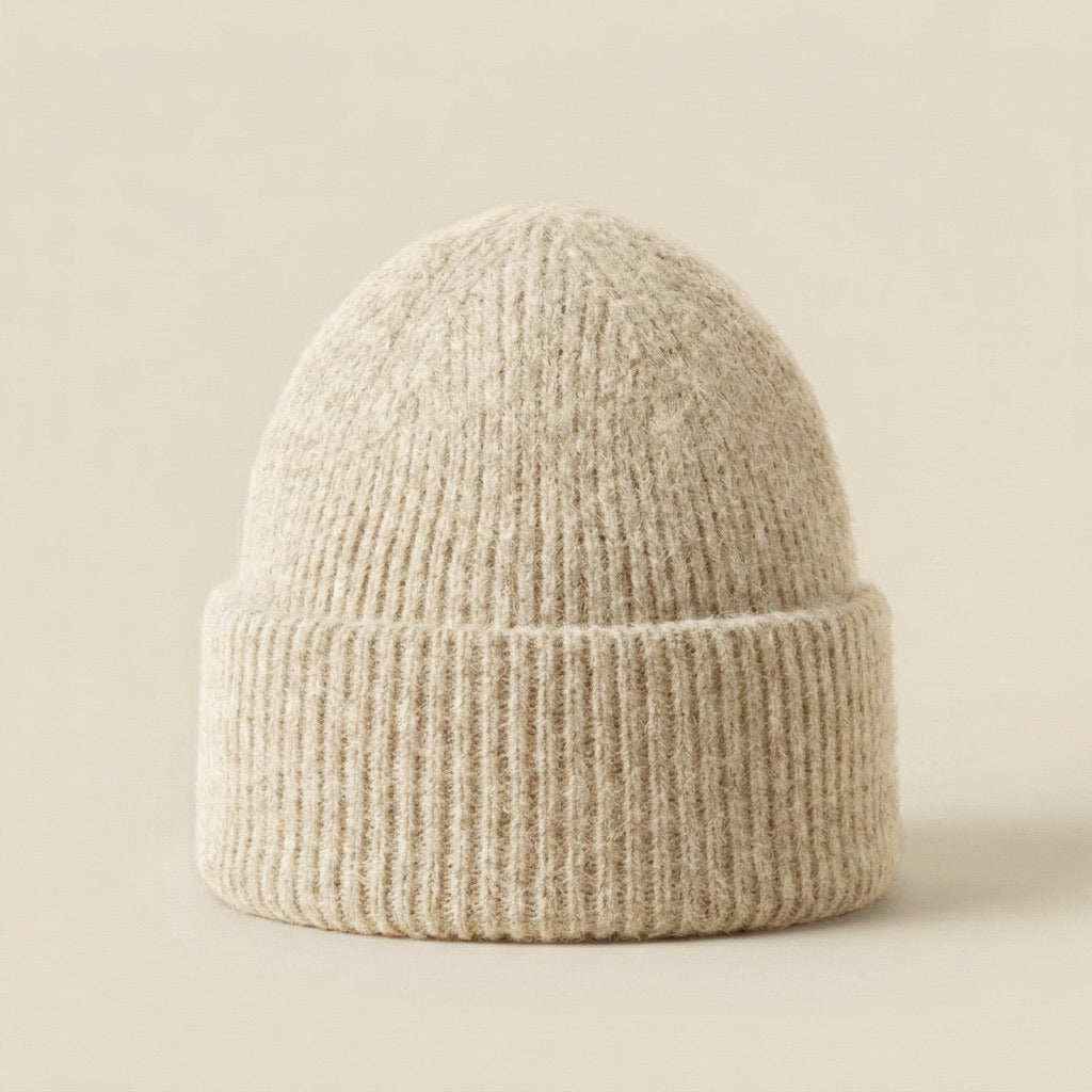 Beanie Mütze | creme