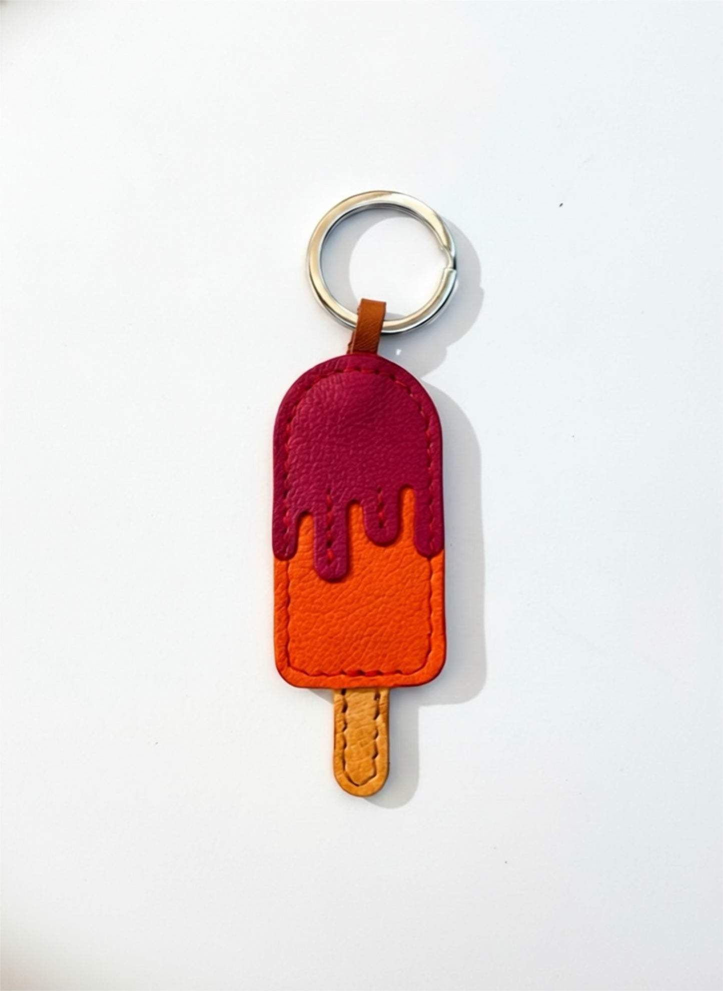 Schlüsselanhänger | Glace rot/beere