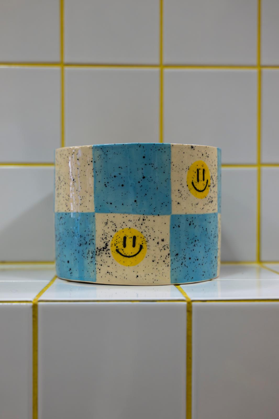 Lea jpg raw Lea Blumentopf | hellblau Aufgeweckt